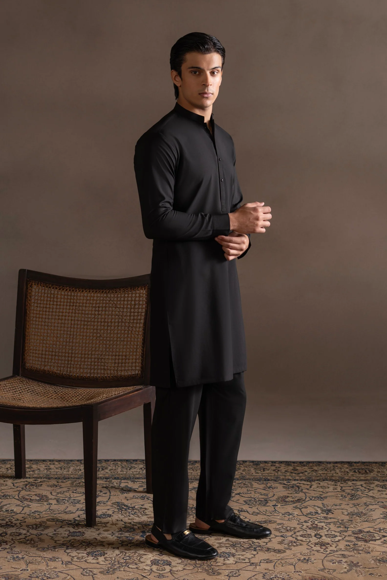 Blended Kurta Trouser - Image 2