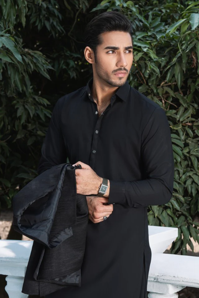 Blended  Shalwar Kameez - Image 3